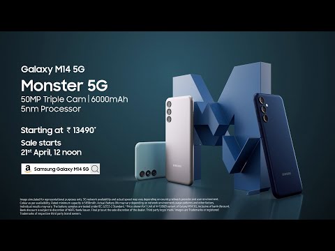 Смартфон Samsung Galaxy M14 SM-M146 4/128GB Dual Sim Blue (SM-M146BZBVSEK)