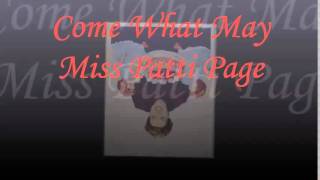 Come What May (1973) -Patti Page