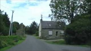 preview picture of video 'Driving On The D20 & D24 Between La Croix Saint-Pierre & Pont-Melvez, Brittany, France'