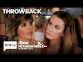 THROWBACK: Kyle Richards Confronts Lisa Rinna Over Comments About Kim | RHOBH (S7 E11) | Bravo