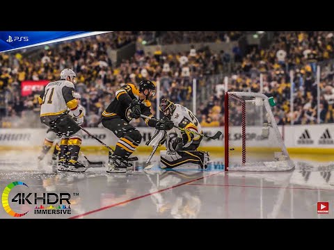 NHL 22 Bruins Roll Over Knights! Boston Bruins vs Vegas Golden Knights 4K60FPS! PS5 Gameplay