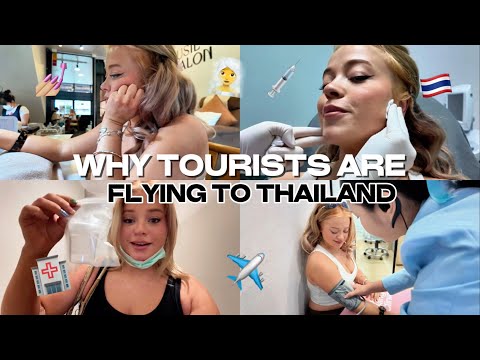 Ich bin für eine medizinische Behandlung von Großbritannien nach Thailand geflogen... Wahnsinnige...