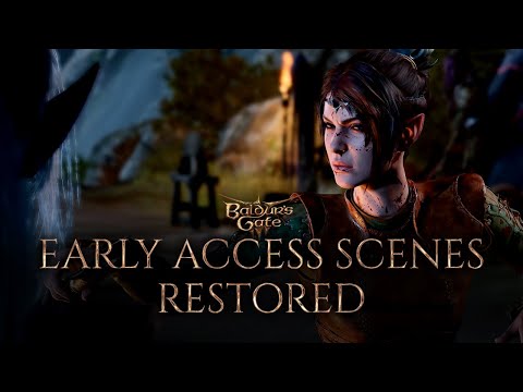 Early Access Scenes Restored  - Mod Trailer | Baldur's Gate 3