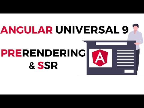 Prerendering and SSR using Angular Universal 9