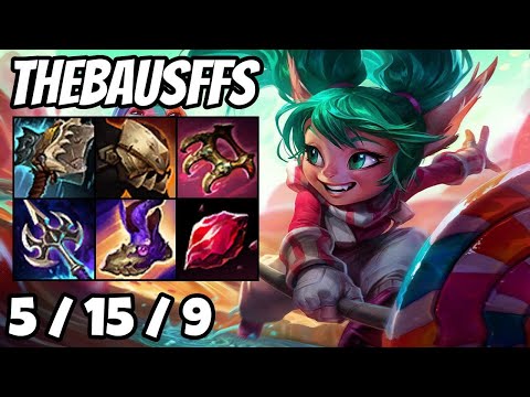 Thebausffs Secret Account Poppy Support vs Blitzcrank 07/04/2025