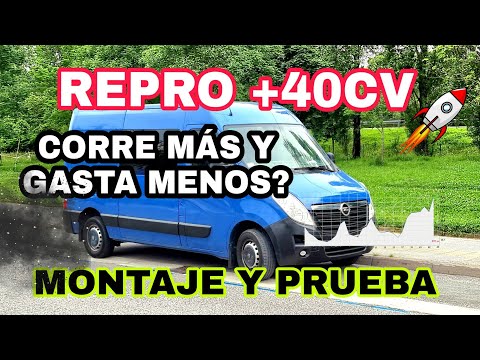REPRO CHIP A LA FURGO😬+ 40CV💨🚀CORRE MÁS? GASTA MENOS? Prueba real carretera 🔎 Modo Eco Sport Race⚒️