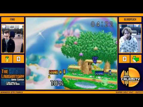 S@LT #67 | Bloodpeach (Yoshi) vs Finio (Pikachu) - Winners Qtr Finals - SSB64 Singles