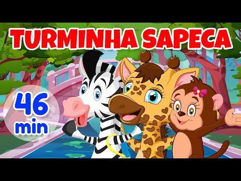 Turminha Sapeca - Giramille 46 min | Desenho Animado Musical