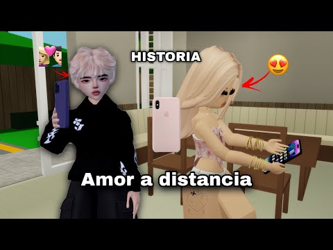 Amor a Distancia 💔✈️ l Historia de Roblox
