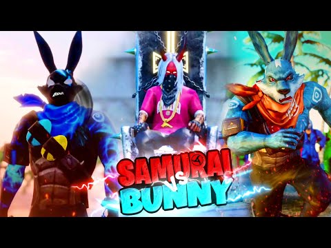 SAMURAI👹vs🐰BUNNY Full Movie🔥The Story of Samurai And Bunnys 3D Animation (FreeFire) Edit by Rupok399