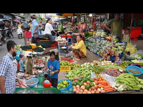 Evening Street Market Show - Daily Activities & Lifestyle Worker Of Garment Factory Buy Some Food