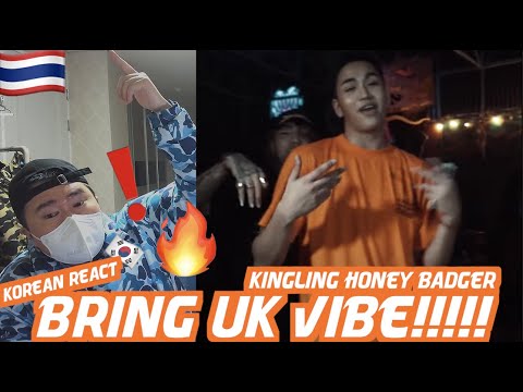 🇹🇭🇰🇷🔥Korean Hiphop Junkie react to KINGLING - Honey Badger (THAI/ENG SUB)
