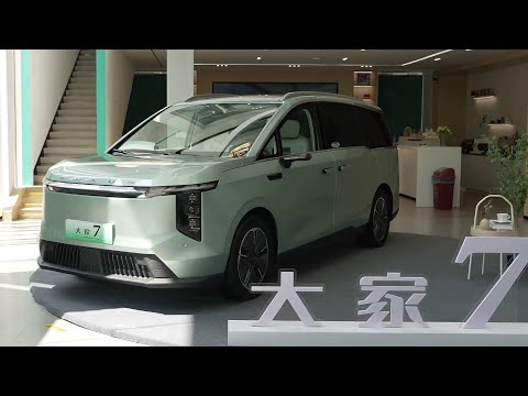 Saic(上汽汽車)の電気自動車「Mifa 7」のレビュー動画