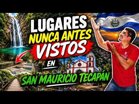 😱 LUGARES NUNCA ANTES VISTOS en SAN MAURICIO, TECAPÁN 🇸🇻 | ¡Te Sorprenderán!