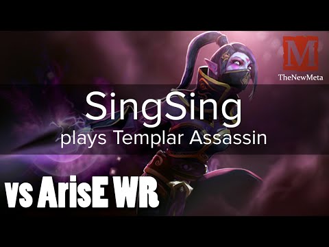 SingSing plays Templar Assassin vs ArisE Windranger (Full-game)