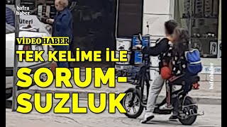 Çocukların Elektrikli Bisiklet İle Tehlikeli Yolculuğu