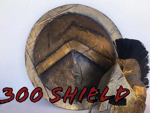 how to make 300 spartan (King Leonidas) shield |DIY 300 movie shield