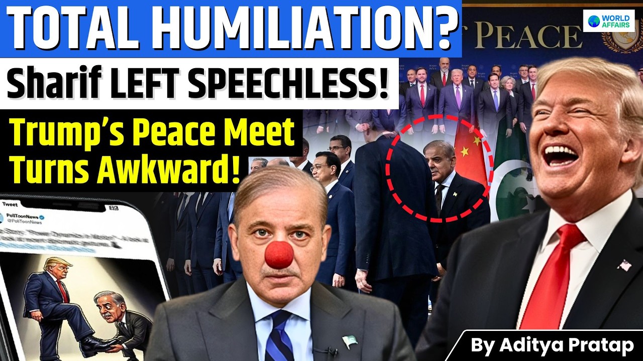 Trump’s Board of Peace 2026 Meeting: Shehbaz Sharif’s Awkward Moment |