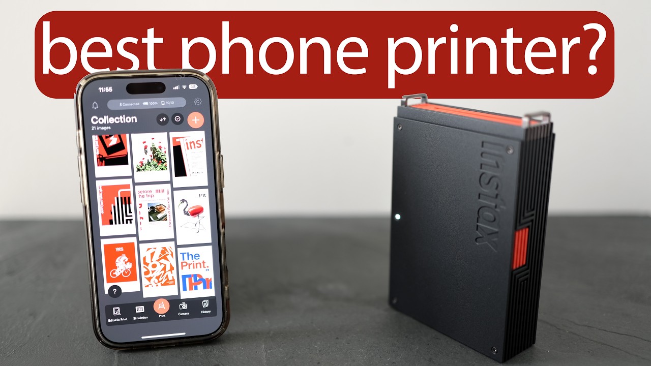 Fujifilm INSTAX mini Link + REVIEW : best phone printer?