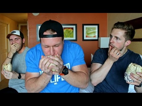 Burrito Eat off Vs PointlessBlog and Marcus Butler!