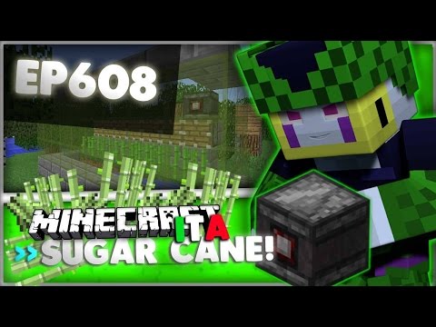 Minecraft ITA ep 608 - Sugar Cane Farm con l'OBSERVER