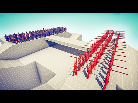 50x RANGED UNIT vs 50x SHIELD UNITS TOURNAMENT - Totally Accurate Battle Simulator