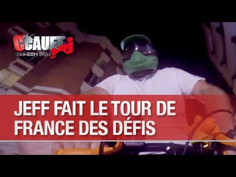Jeff fait le Tour de France des défis - C'Cauet sur NRJ