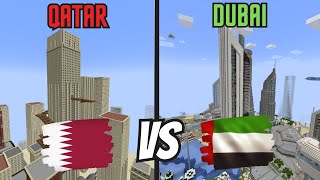 Qatar VS Dubai House Minecraft