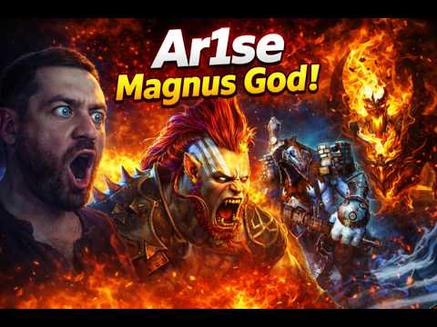 Ar1se Magnus Top Plays Big Win Shadowfiend Pog Dota 2 Highlights And Raid SL !!