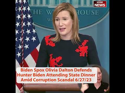 Dalton Defends Hunter Biden At State Dinner: "This President Has A Family"