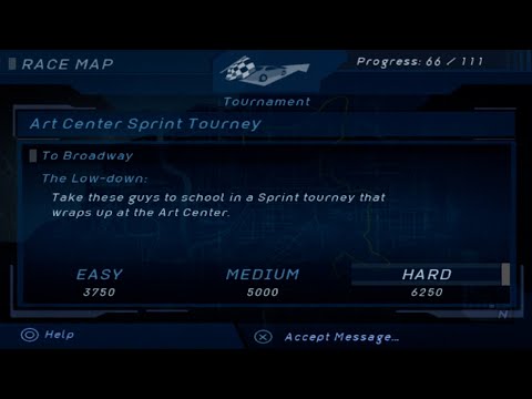 Need For Speed Underground (PS2) - Part #67 // Art Center Sprint Tourney