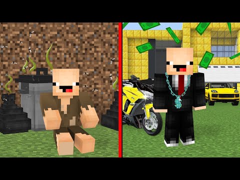 EVSİZ vs TRİLYONER - Minecraft