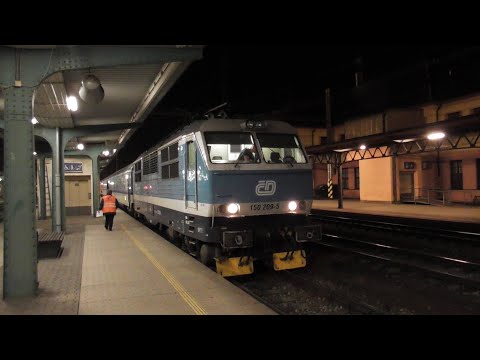 ČD 150.209  ▪︎  EC 145 Ostravan  ▪︎  Česká Třebová  ▪︎  5.11.2024