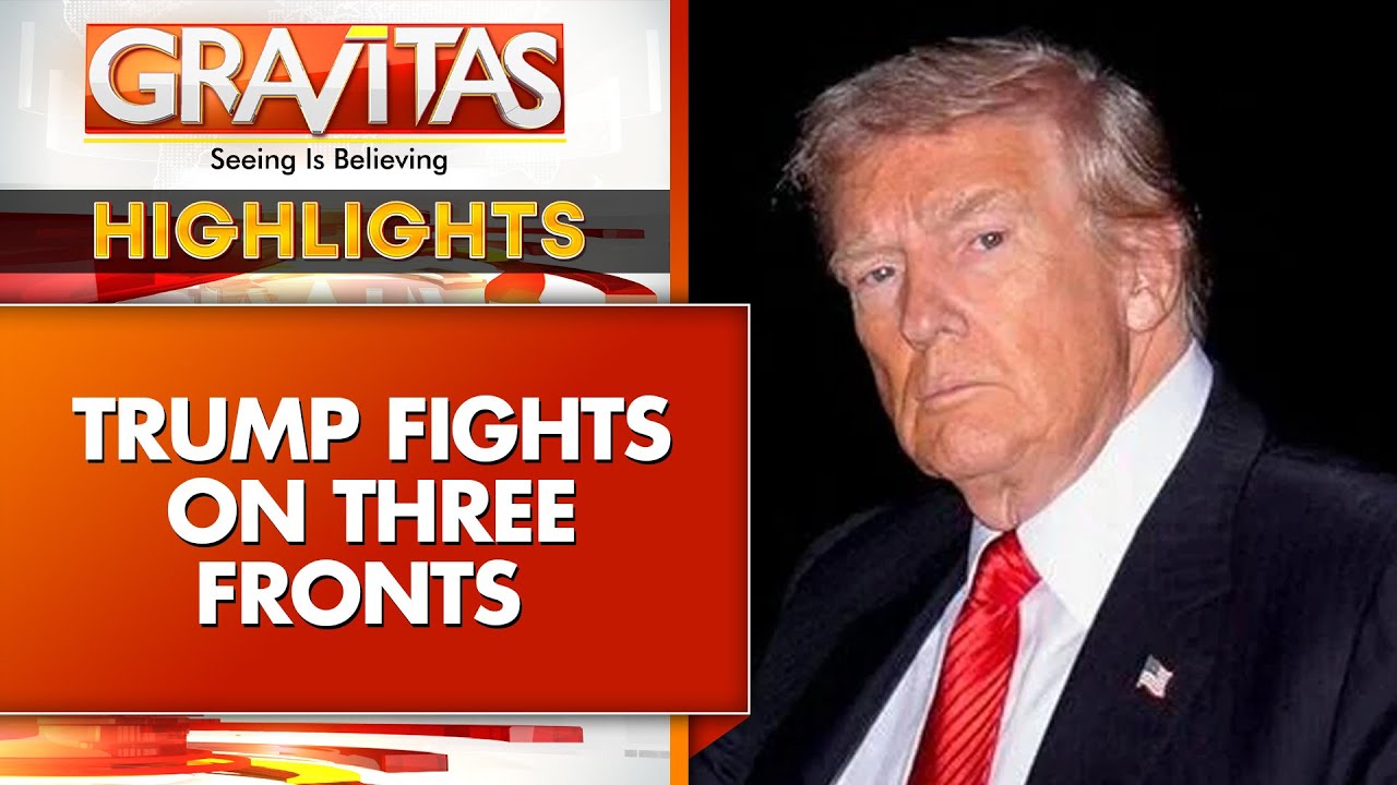 Trump Fights On Three Fronts: Polls, Courts, And A Govt Shutdown | GRAVITAS HIGHLIGHTS