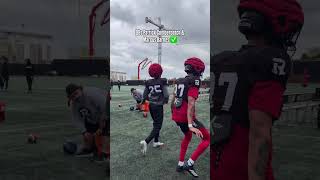REDBLACKS show us their football positions without using words part one