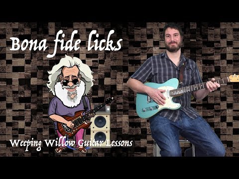 Bona Fide Licks -  Jerry Garcia Lick 2 with tab