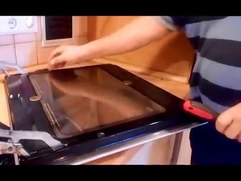 Как помыть дверцу духовки между стеклами внутри. Как разобрать духовой шкаф Hans