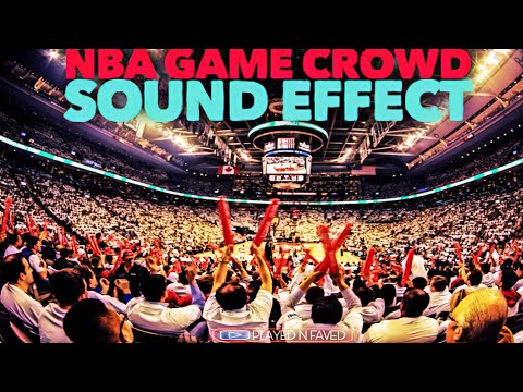 NBA Game Crowd Sound Effect | Basketball Cheer Crowds Sounds | Royalty Free