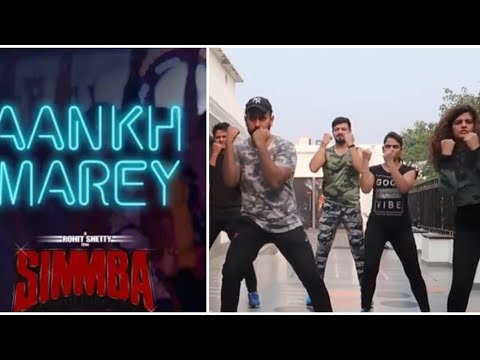 SIMMBA: Aankh Marey | Ranveer Singh, Sara Ali Khan | Tanishk Bagchi, Mika, Neha Kakkar, Kumar Sanu