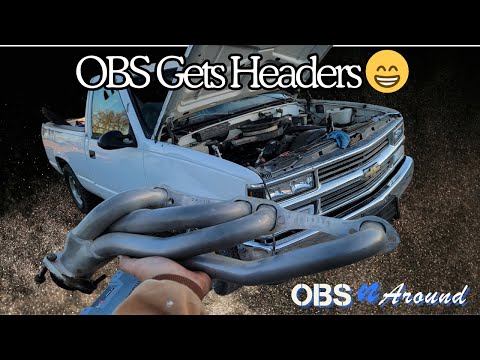 OBS Chevy Gets Stainless Steel JBA Shorty Headers!