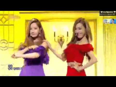 141005 Girls' Generation TTS - Holler @ Inkigayo (Comeback Stage)