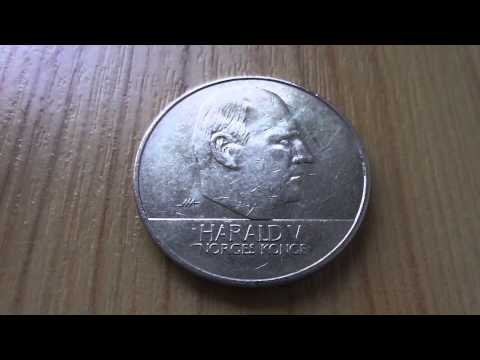 Harald V - Norges Konge - 20 Norwegian krone coin in HD