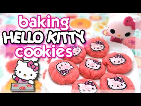 Baking Hello Kitty Cookies | Benilda Vlogs