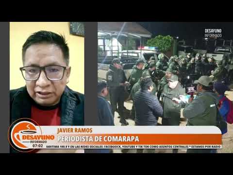 Fuerte presencia policial evita bloqueos en los Valles cruceños