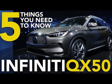 2019 Infiniti QX50 First Look: 5 Things You Need to Know