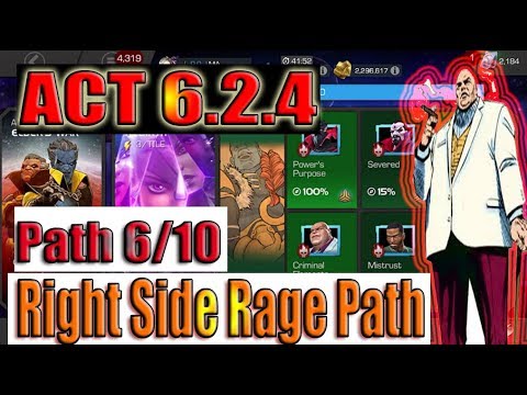 Act 6.2.4 Path 6/10 (Right Side Rage Path) - Marvel Contest of Champions