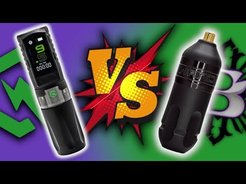 Tattoo Machine Battle  - Critical Torque 5.0 Vs. Bishop Wand Liner