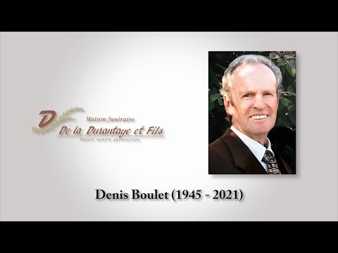 Denis Boulet (1945 - 2021)