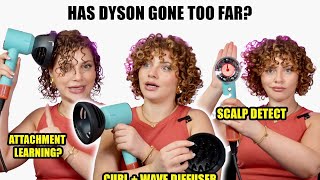 TESTING THE NEW DYSON SUPERSONIC NURAL AND WAVY + CURLY DIFFUSER (should you buy it?)