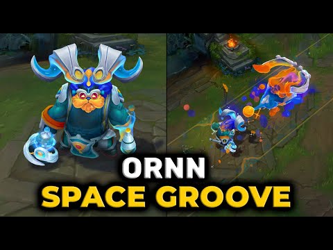 Space Groove Ornn Skin Preview - League of Legends